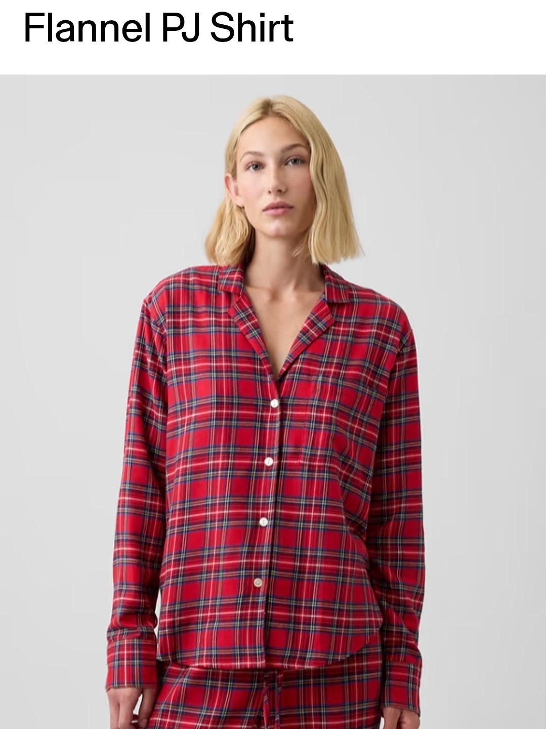 Blusa Pijama - Gap Factory
