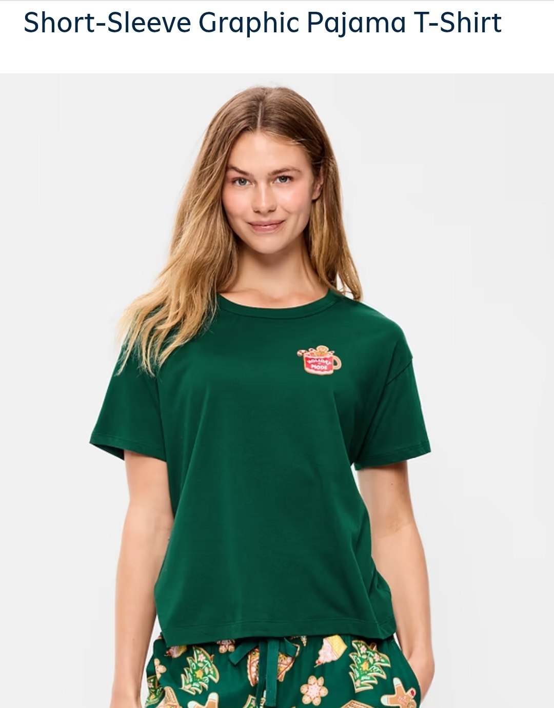 Blusa Pijama - Old Navy