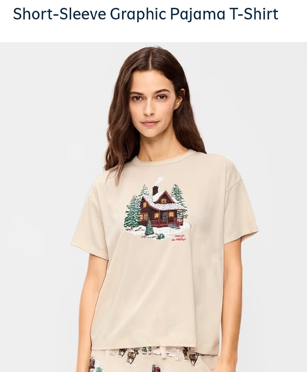 Blusa Pijama - Old Navy
