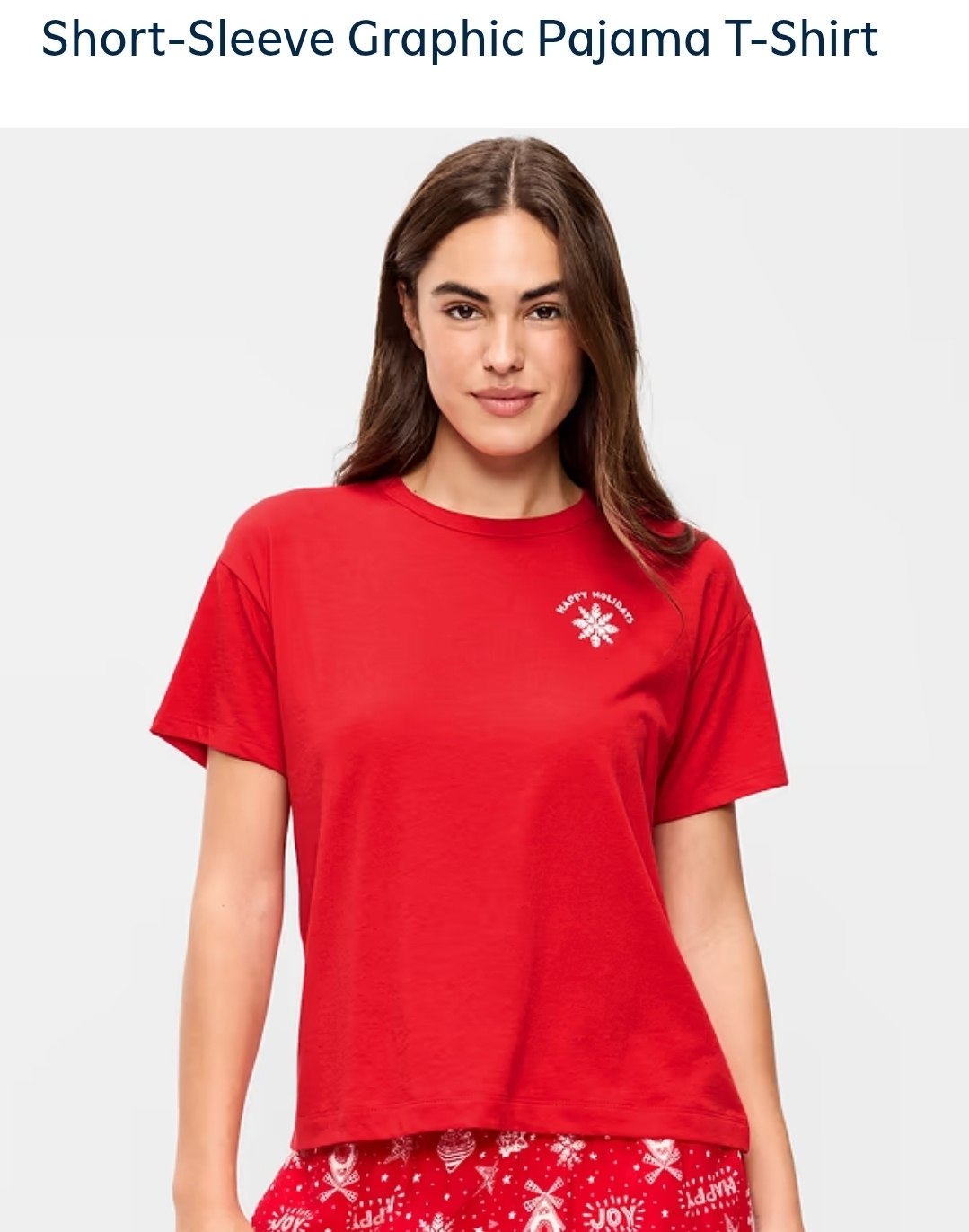 Blusa Pijama - Old Navy