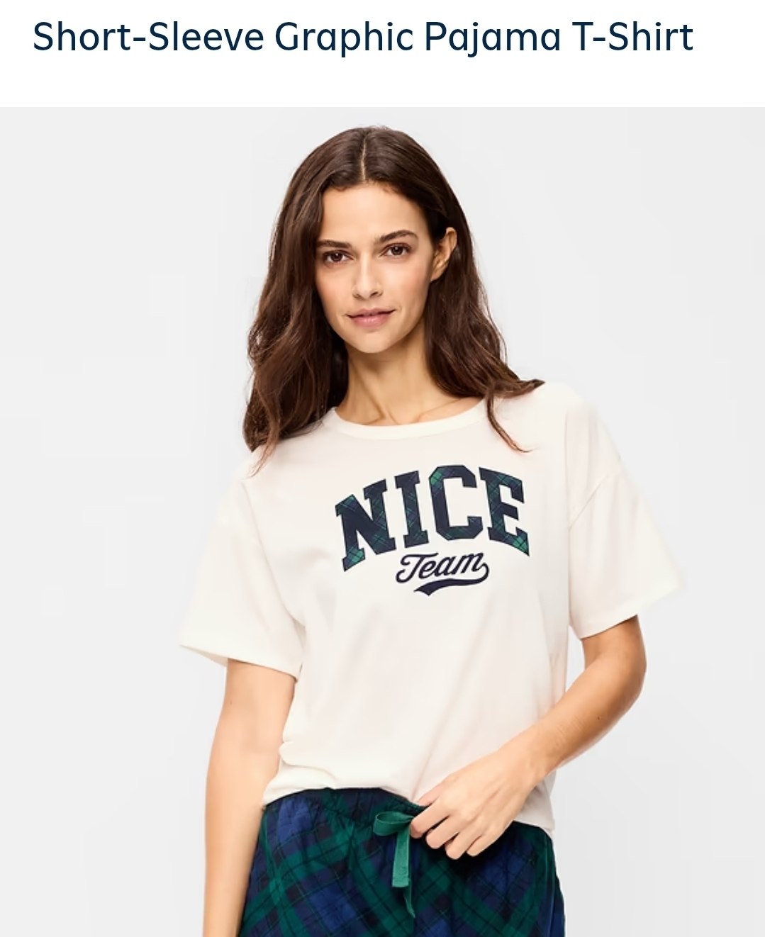 Blusa Pijama - Old Navy