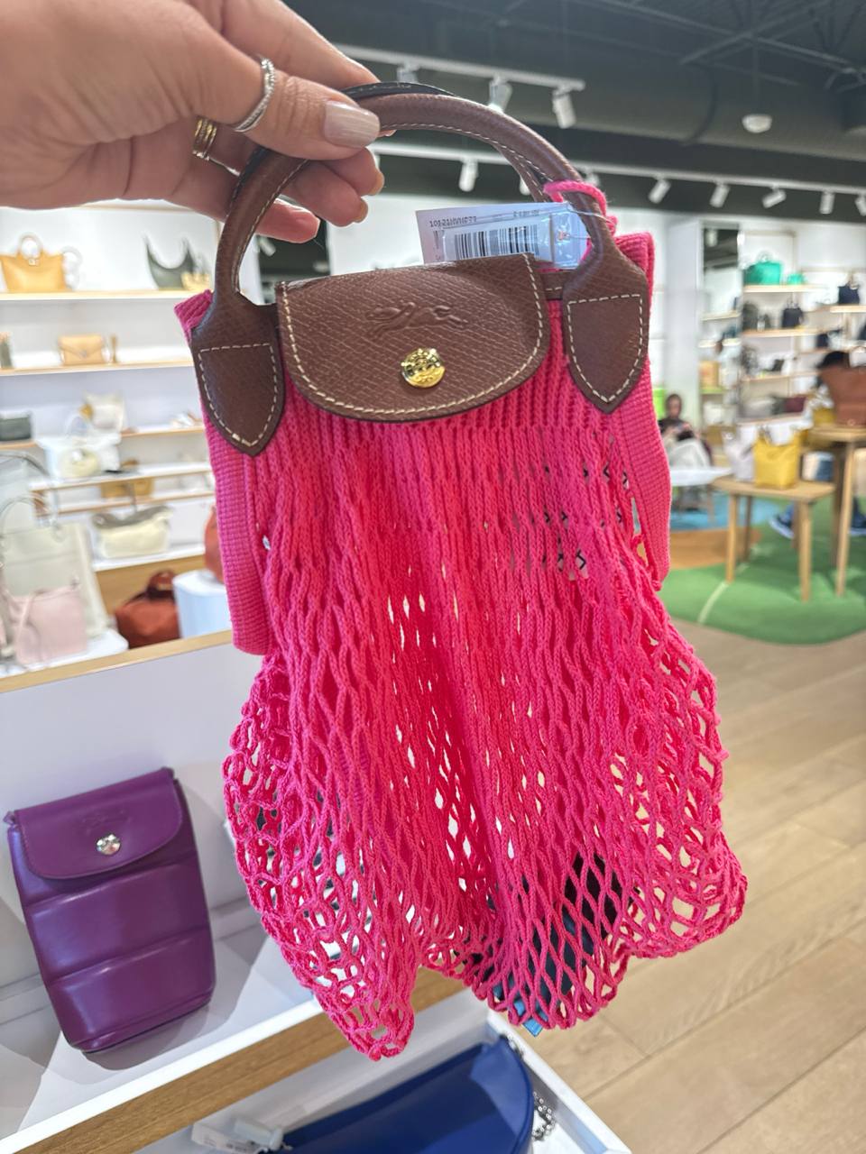 Bolsa L Mesh Não acompanha o lenço