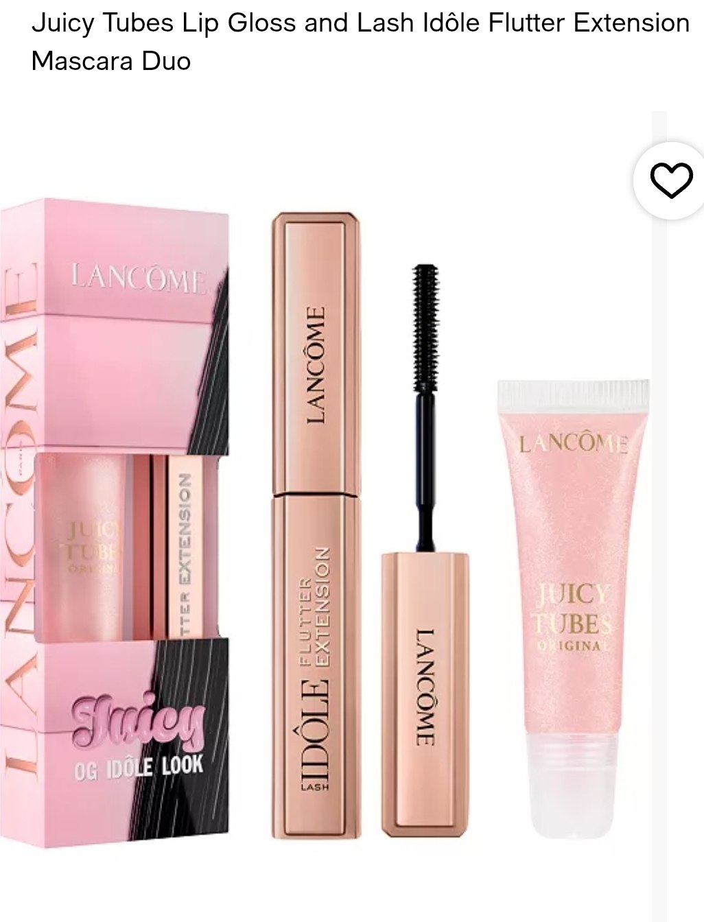 Lip & Mascara Duo Set