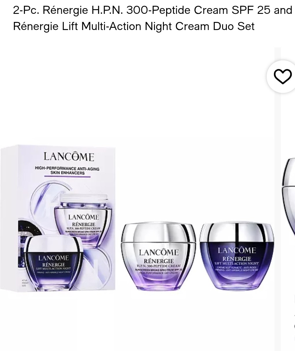 Rénergie Cream Set