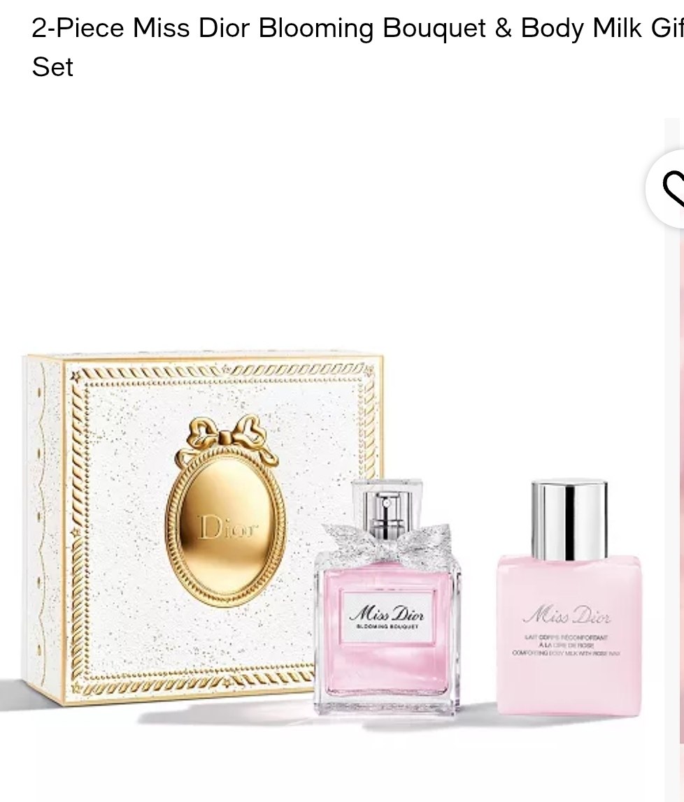 Miss Dior & Body Milk Set