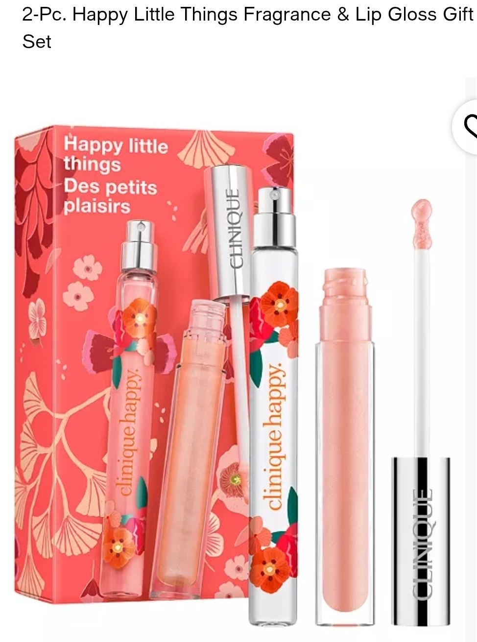 Fragrance & Lip Gloss Set