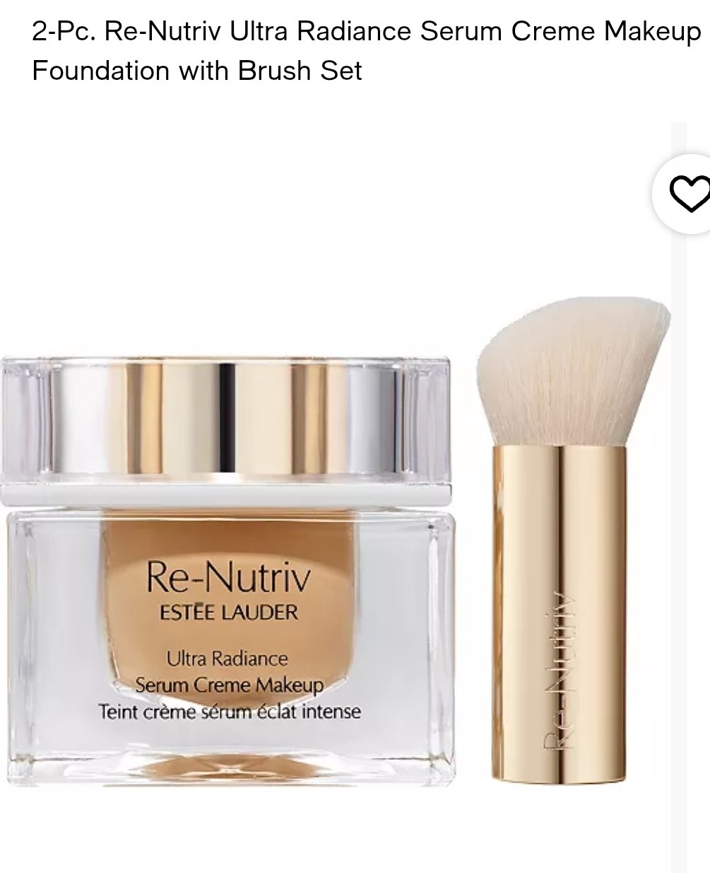 Makeup with Brush Set - 3W1 Tawny