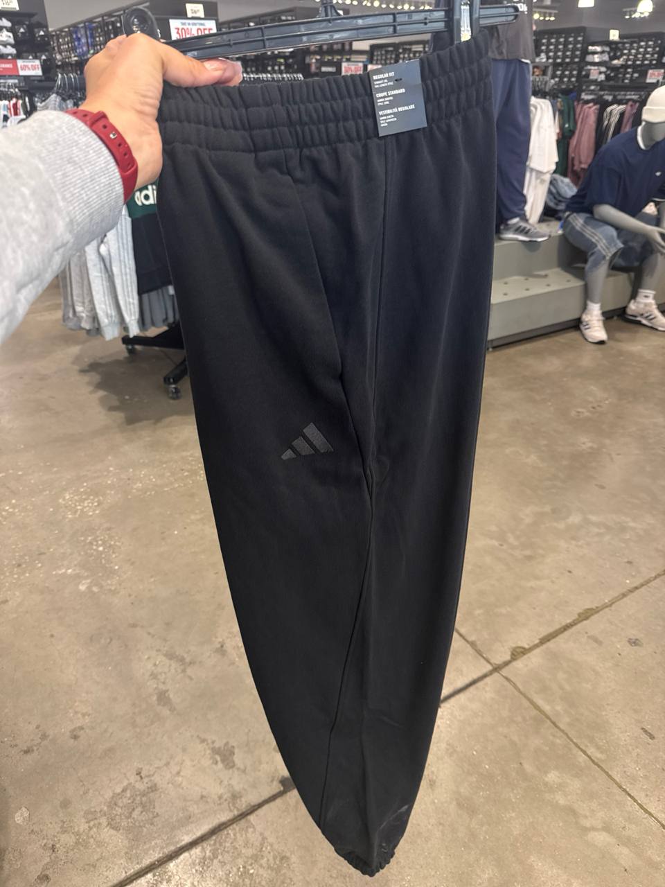 calça moletom sem  fleece