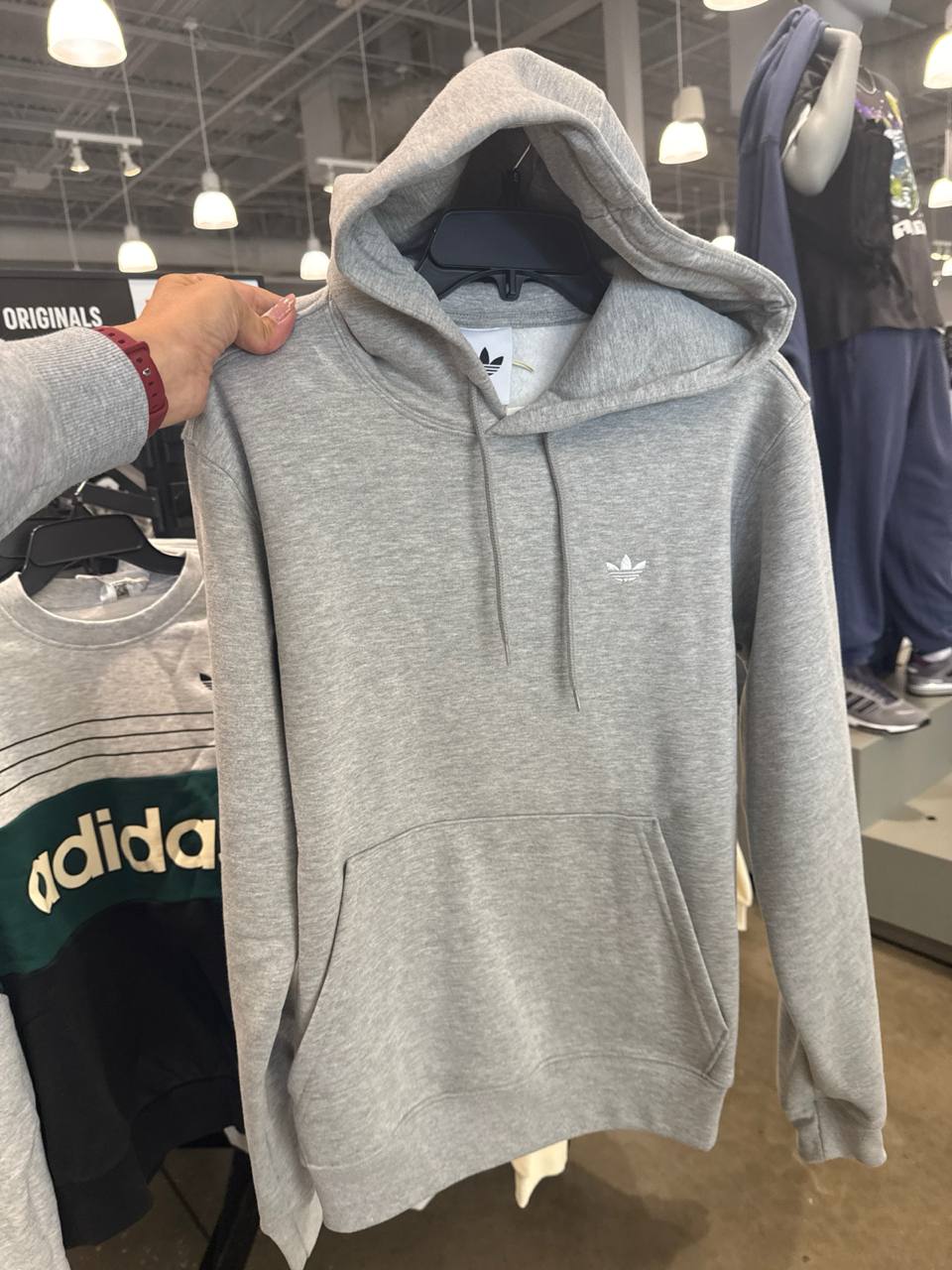 moletom com capuz e fleece