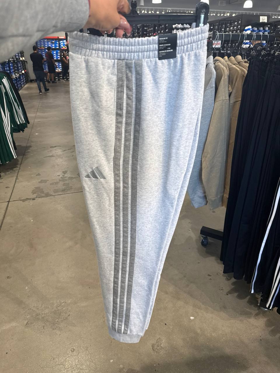 calça moletom com   fleece