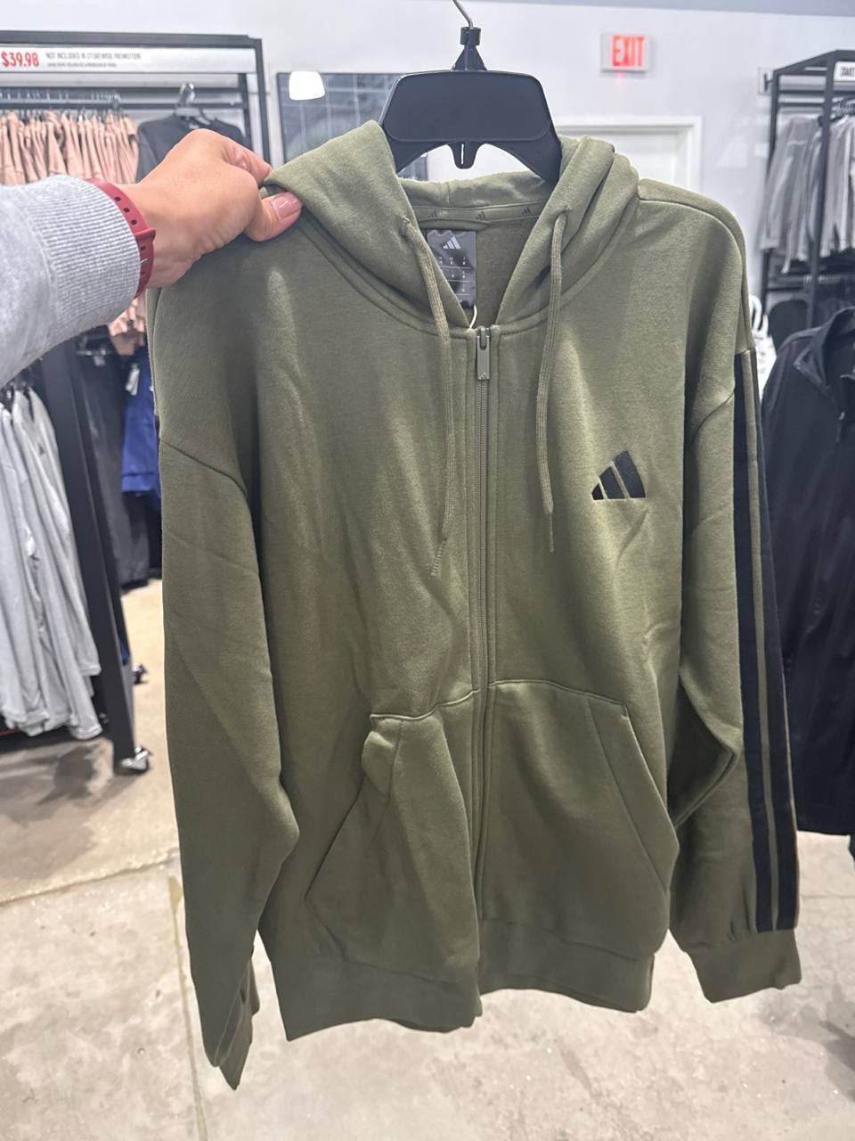 moletom com capuz e fleece