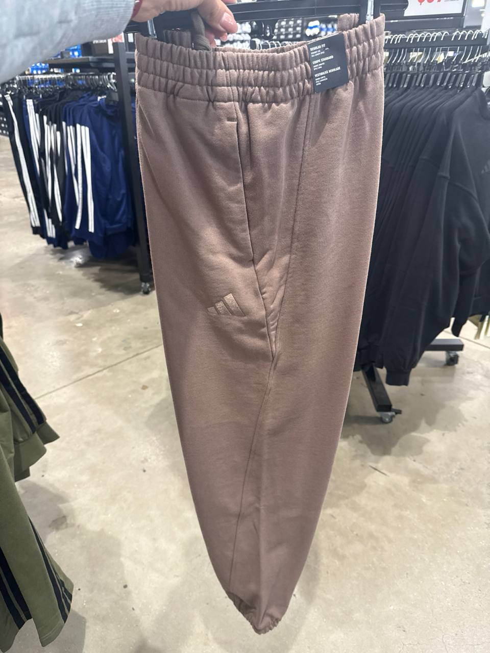 calça moletom com   fleece