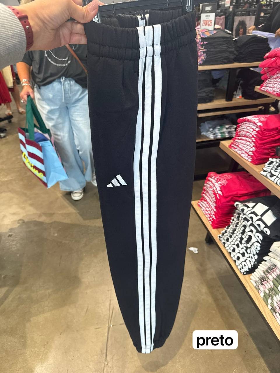 calça     moletom  com fleece