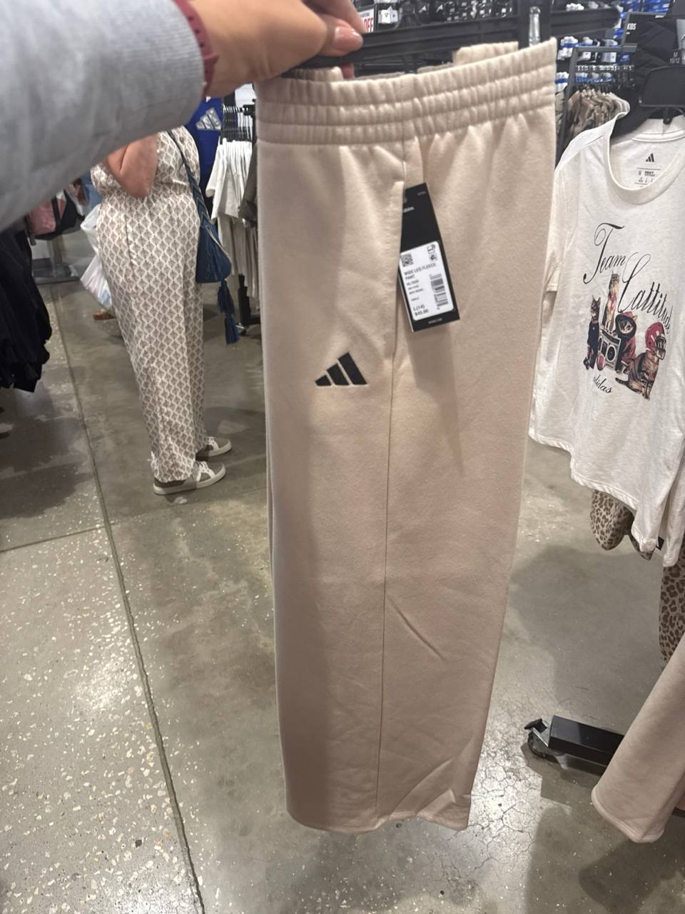 calça moletom com  fleece
