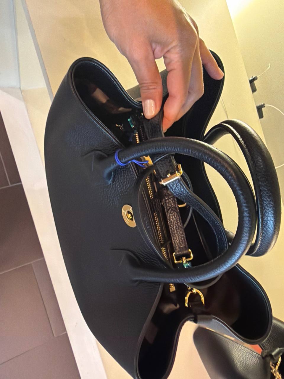 bolsa de mão com alça extra crossbody