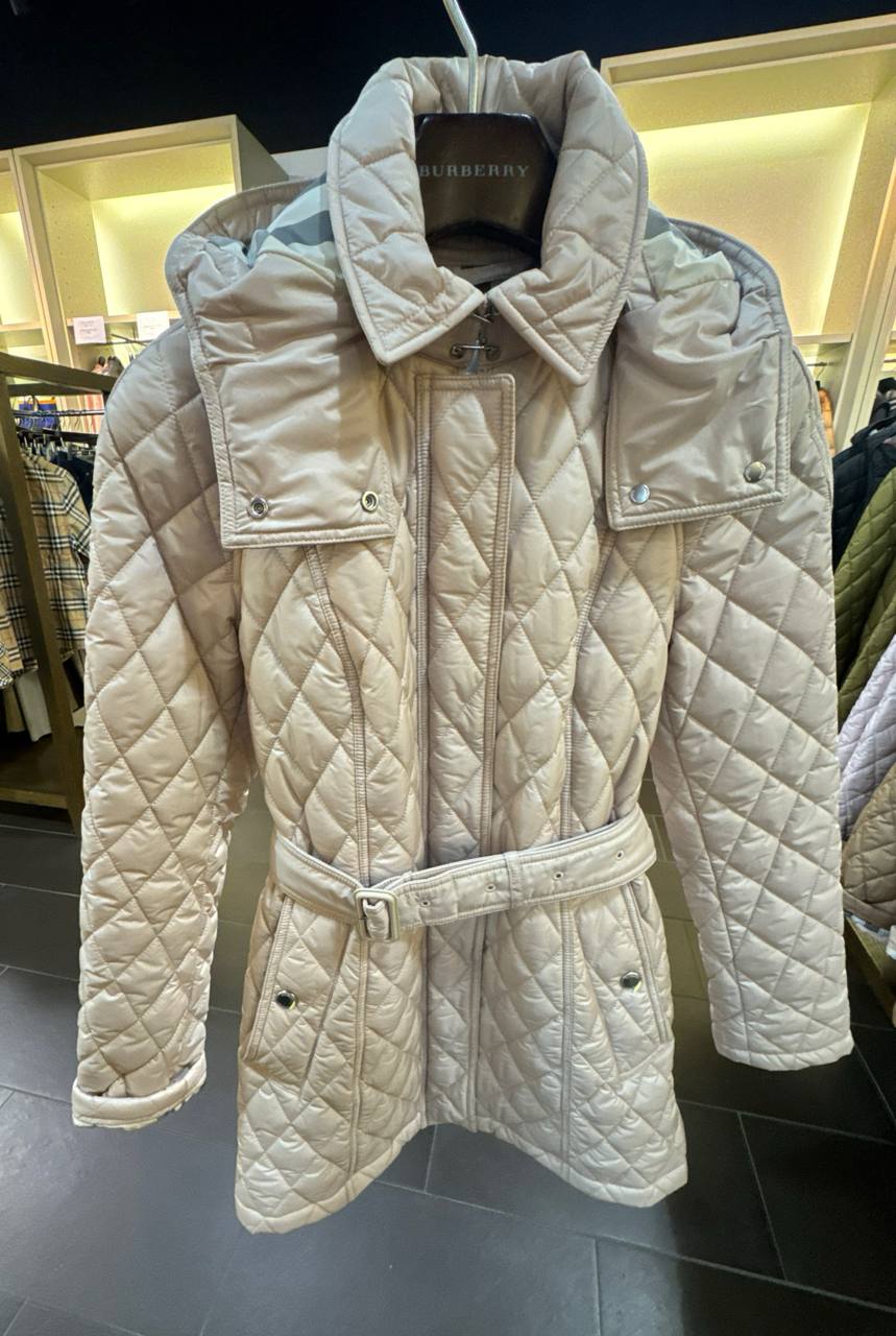 Casaco Parka Puffer cor Lilac Pink