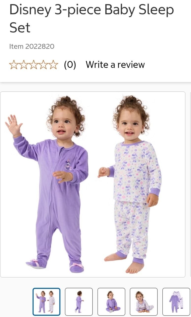 Disney 3-piece Baby Sleep Set