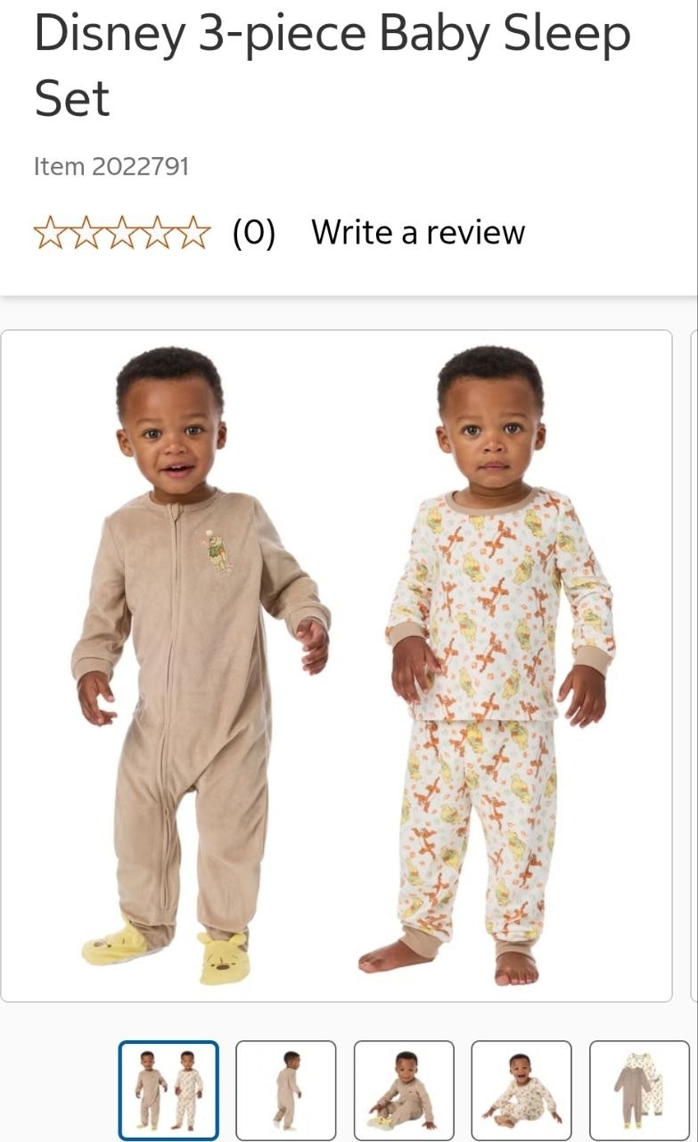Disney 3-piece Baby Sleep Set