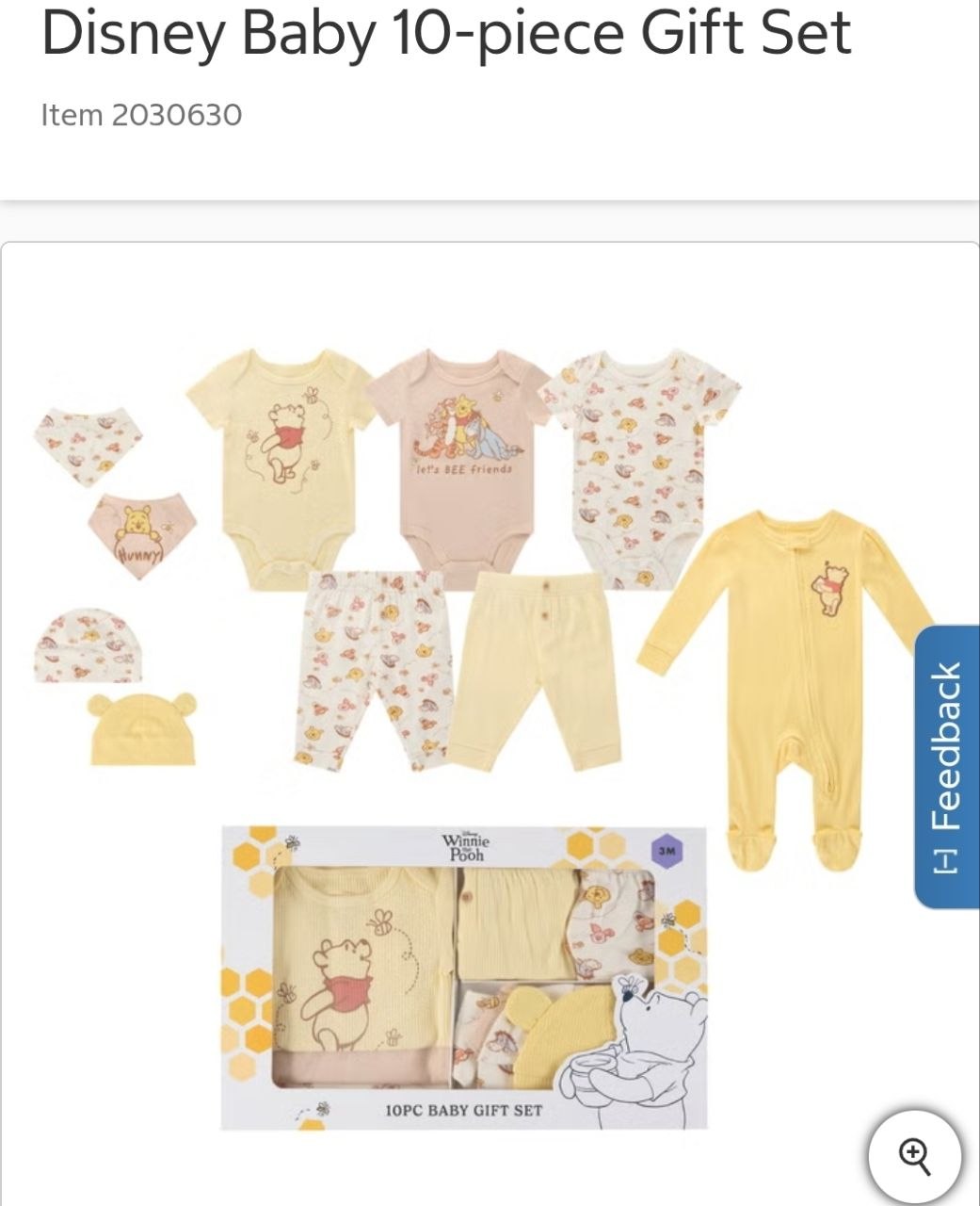 Disney Baby 10-piece Gift Set
