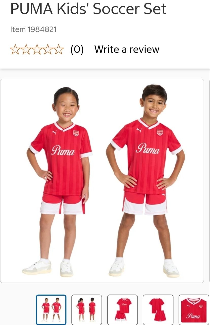 PUMA Kids' Soccer Set