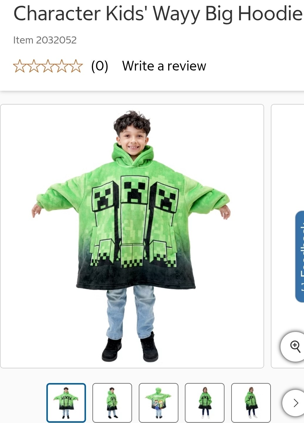 Character Kids' Wayy Big Hoodie