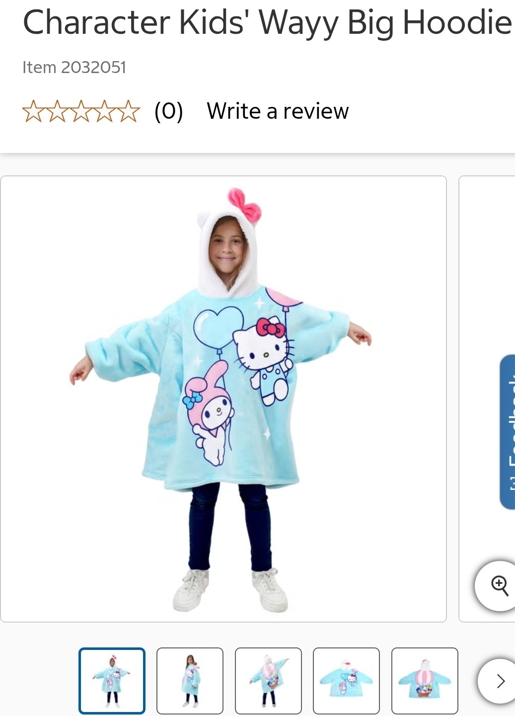 Character Kids' Wayy Big Hoodie
