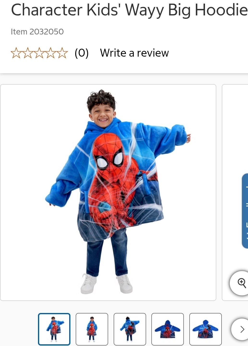 Character Kids' Wayy Big Hoodie