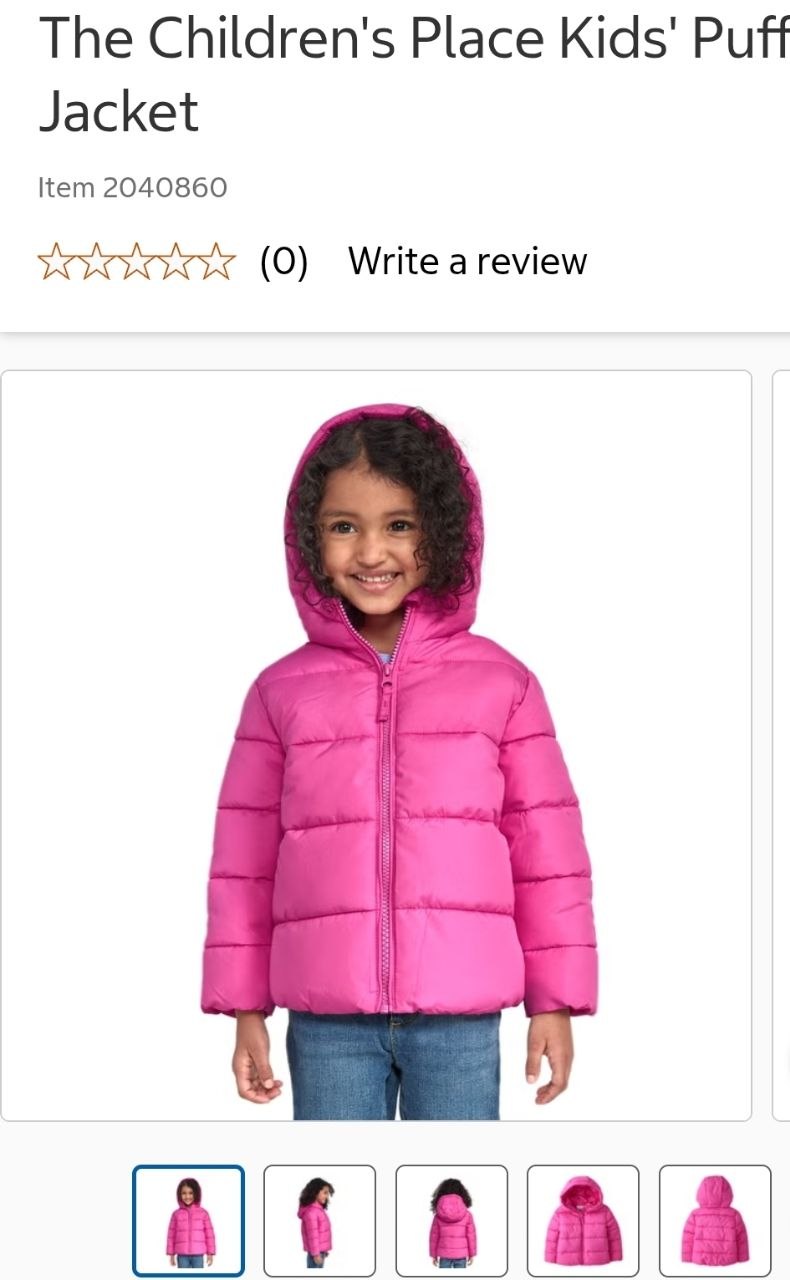 The Children's Place Kids' Puffer Jacket