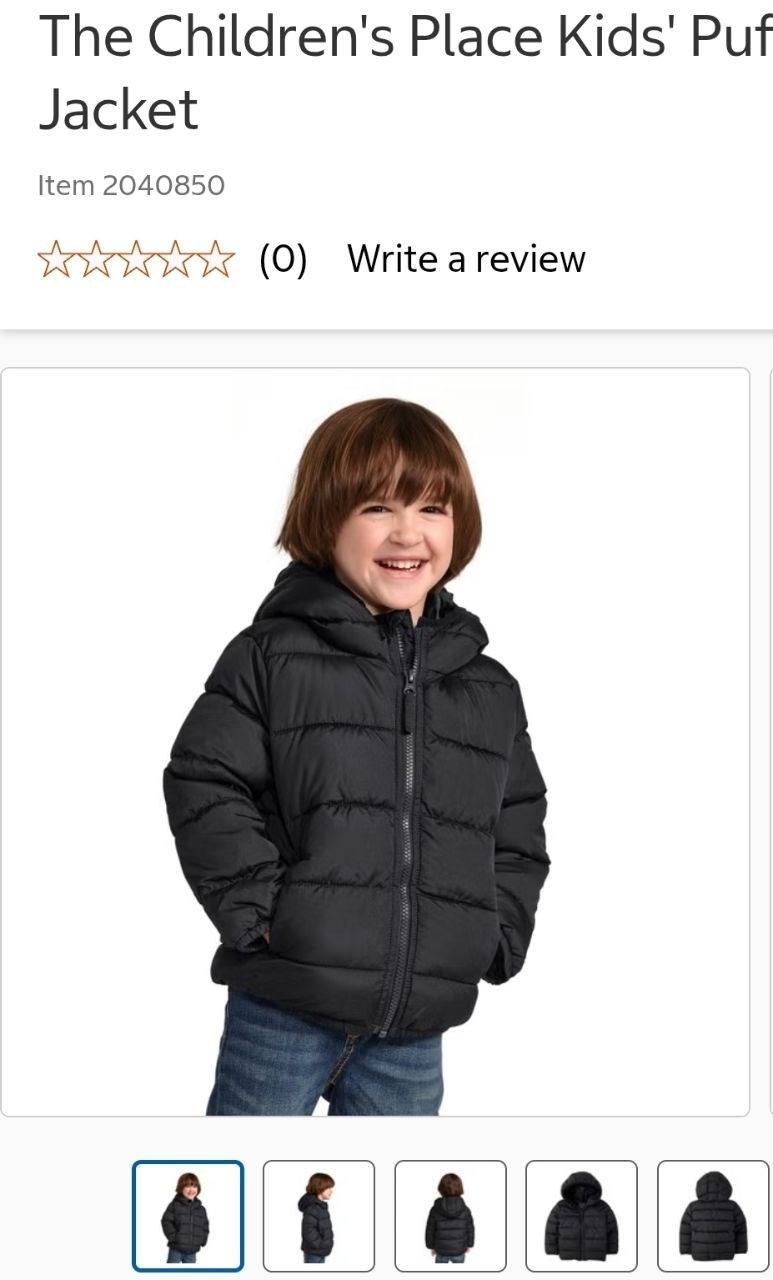 The Children's Place Kids' Puffer Jacket