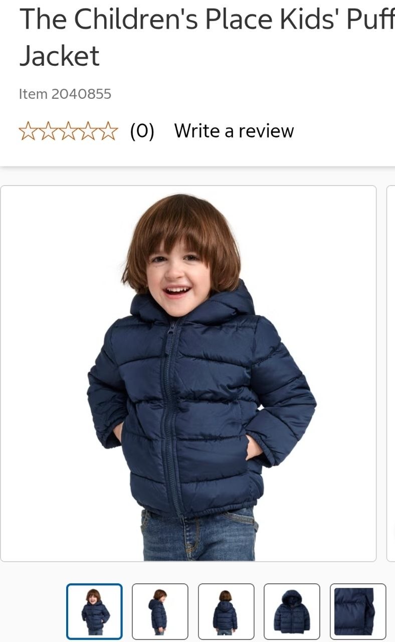 The Children's Place Kids' Puffer Jacket