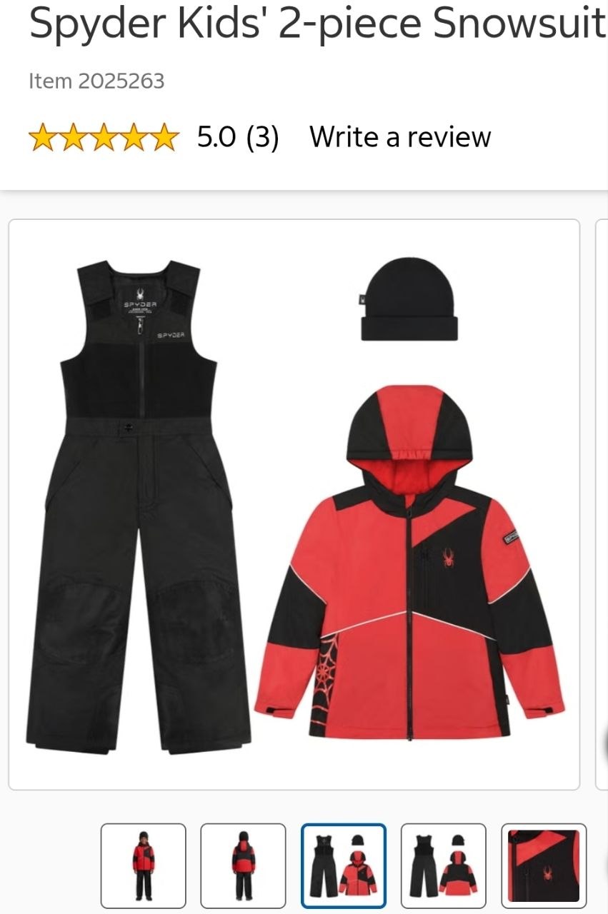 Spyder Kids' 2-piece Snowsuit