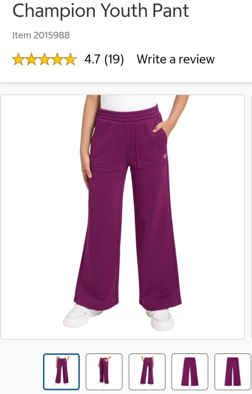 Champion Youth Pant