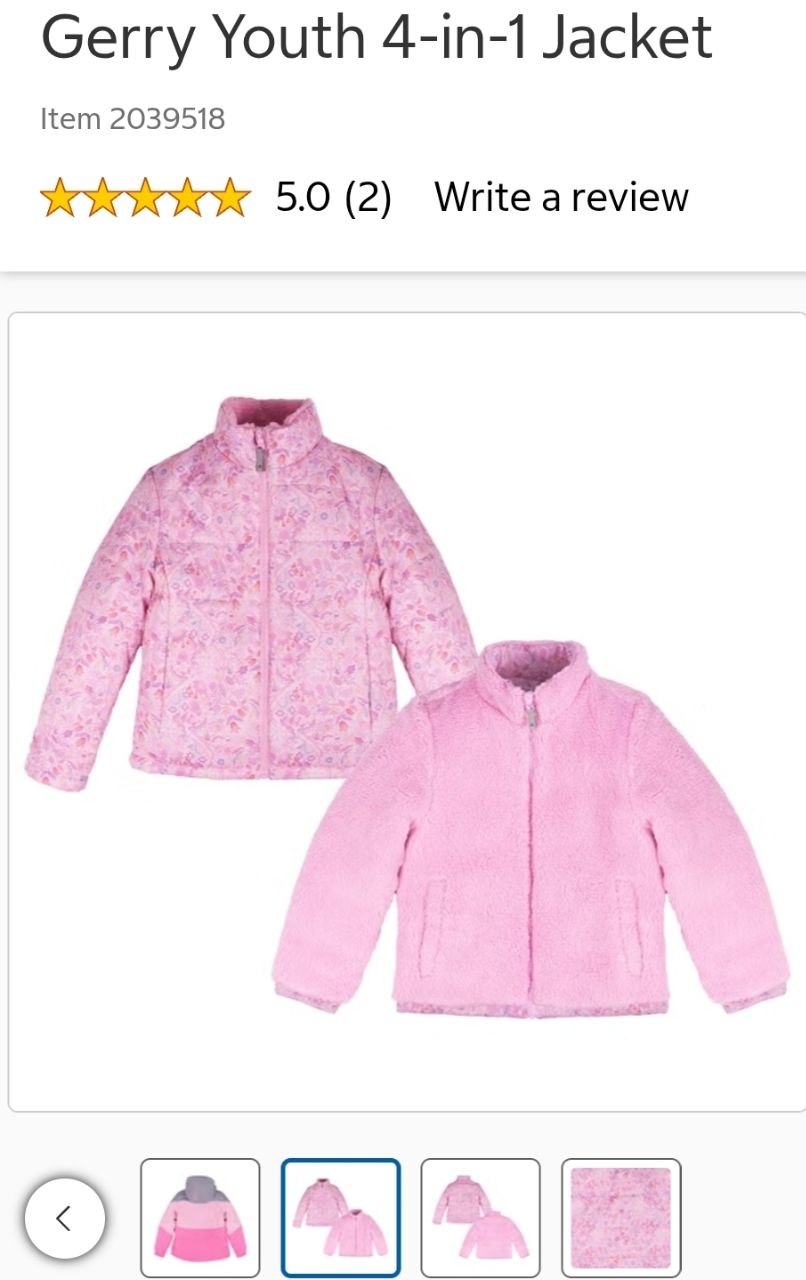 Gerry Youth 4-in-1 Jacket