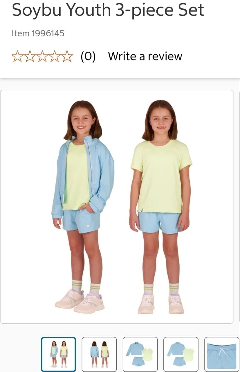 Soybu Youth 3-piece Set