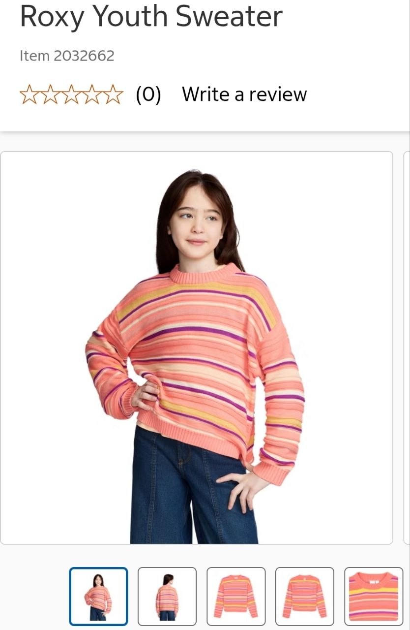 Roxy Youth Sweater
