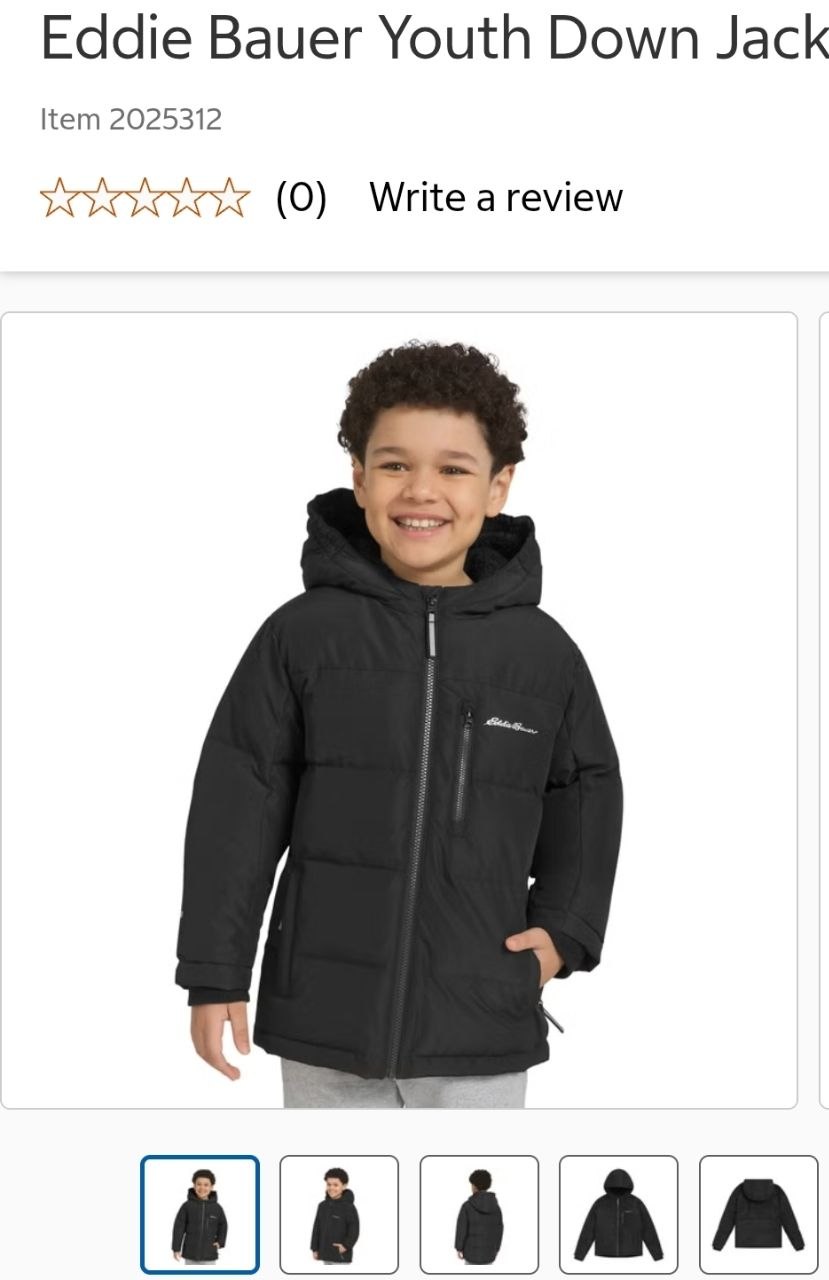 Eddie Bauer Youth Down Jacket