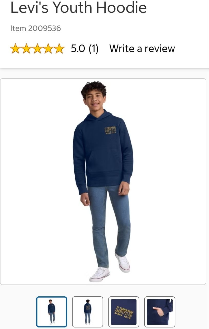 Levi's Youth Hoodie