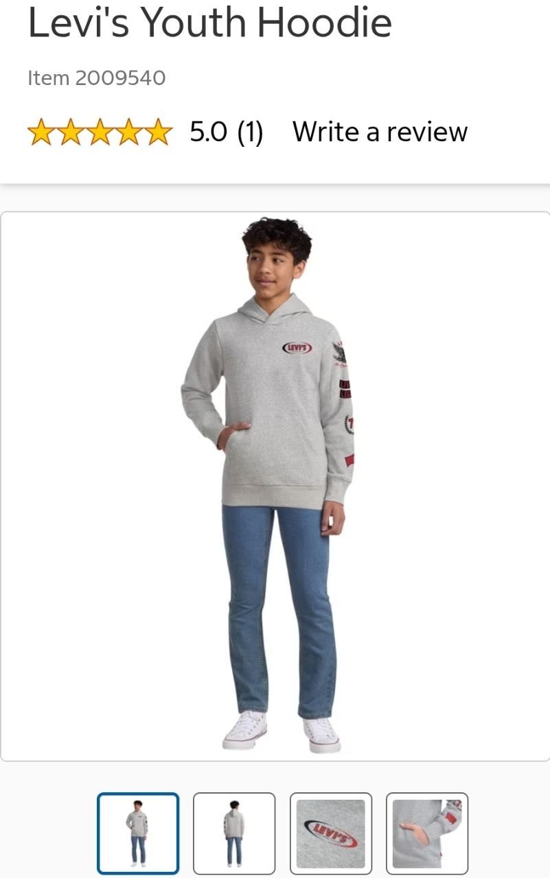 Levi's Youth Hoodie