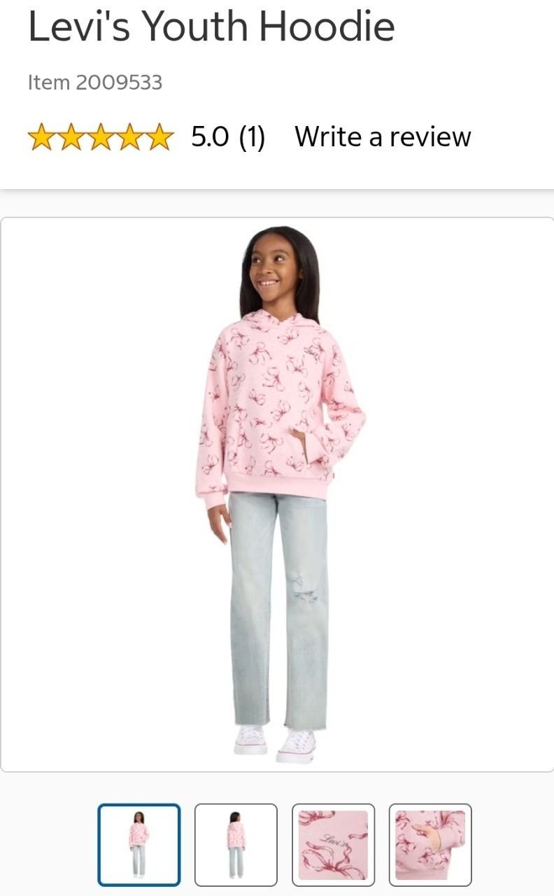 Levi's Youth Hoodie