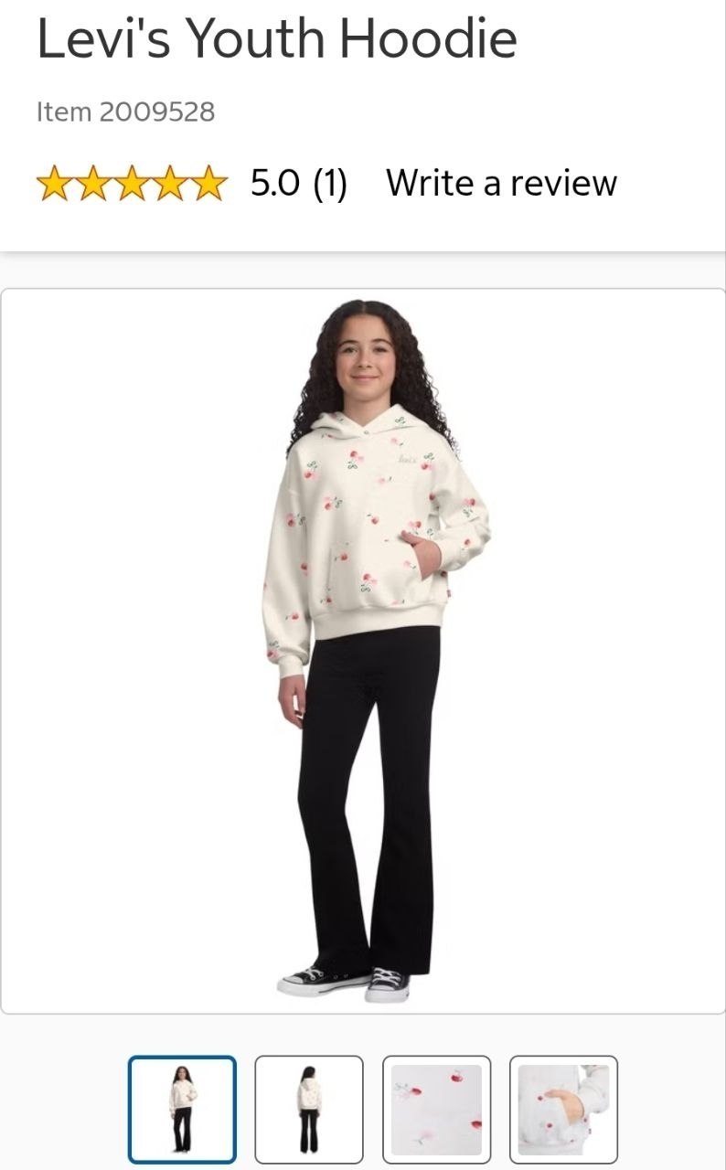 Levi's Youth Hoodie