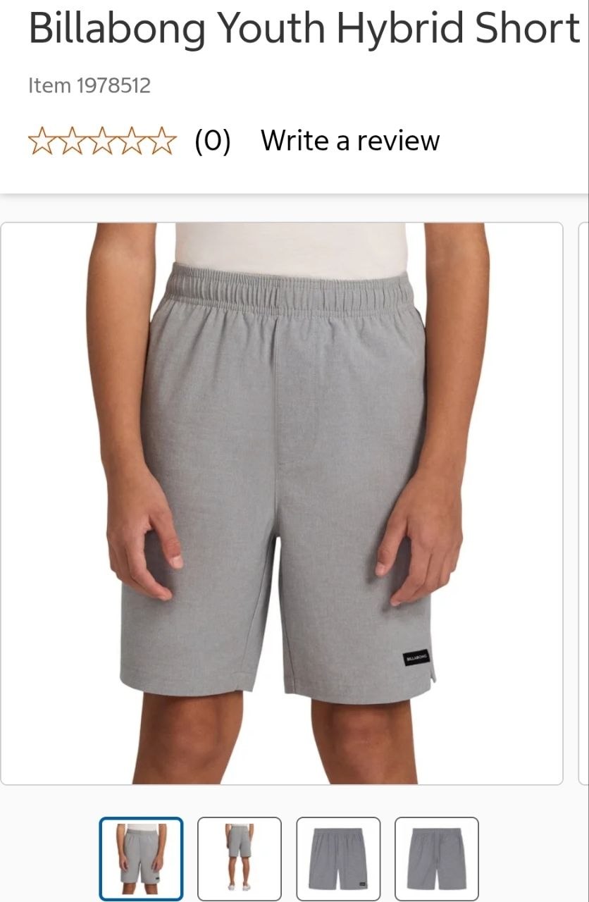 Billabong Youth Hybrid Short
