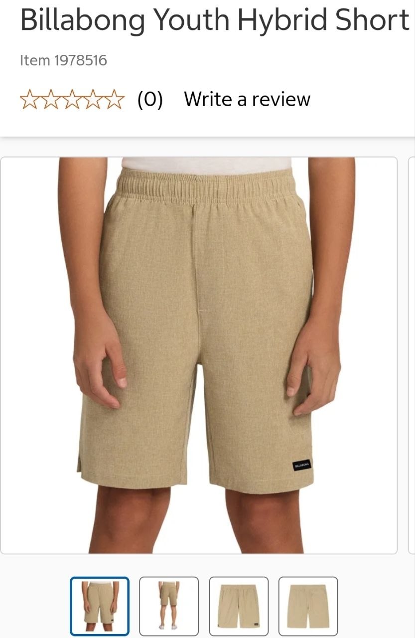 Billabong Youth Hybrid Short