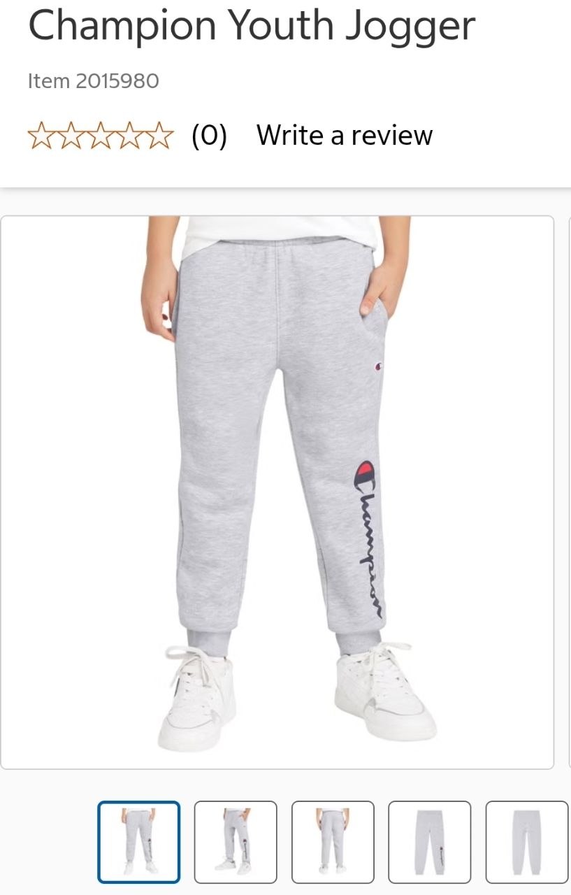 Champion Youth Jogger
