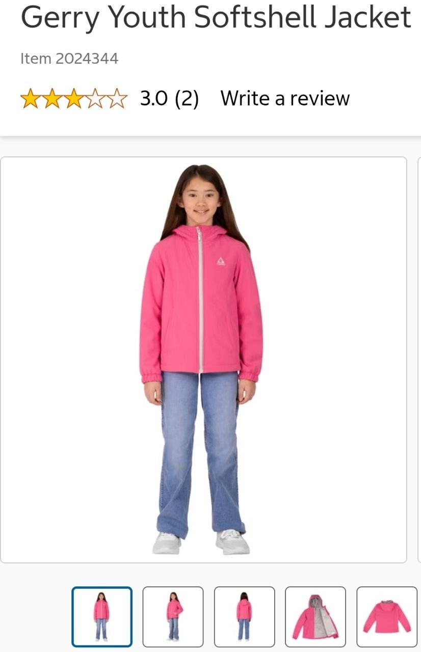 Gerry Youth Softshell Jacket