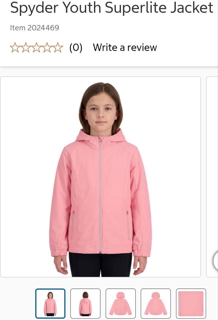Spyder Youth Superlite Jacket