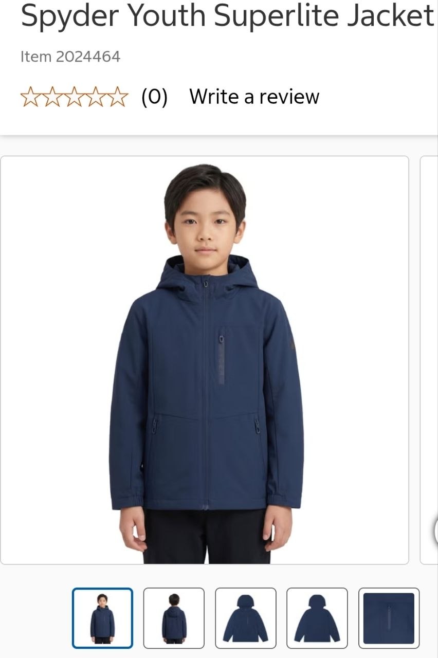 Spyder Youth Superlite Jacket