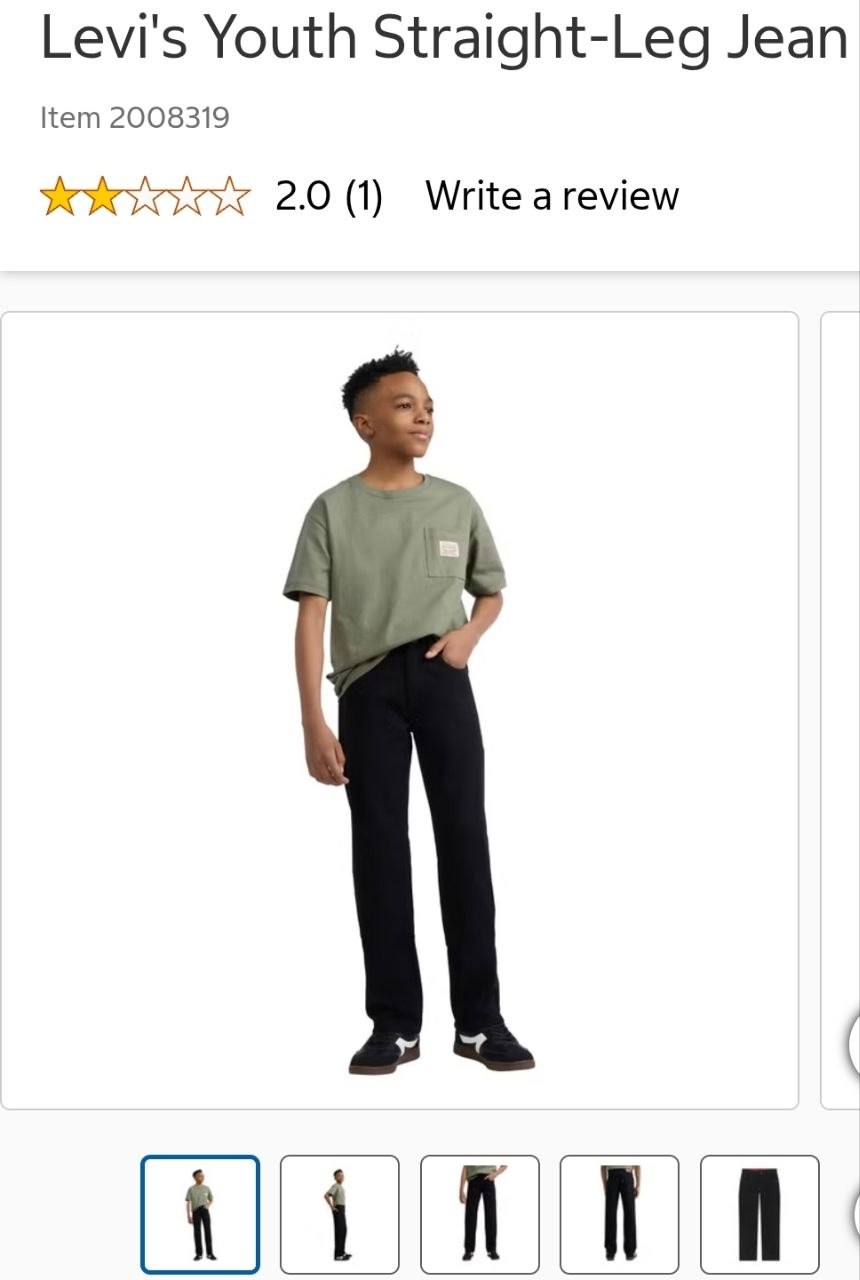 Levi's Youth Straight-Leg Jean