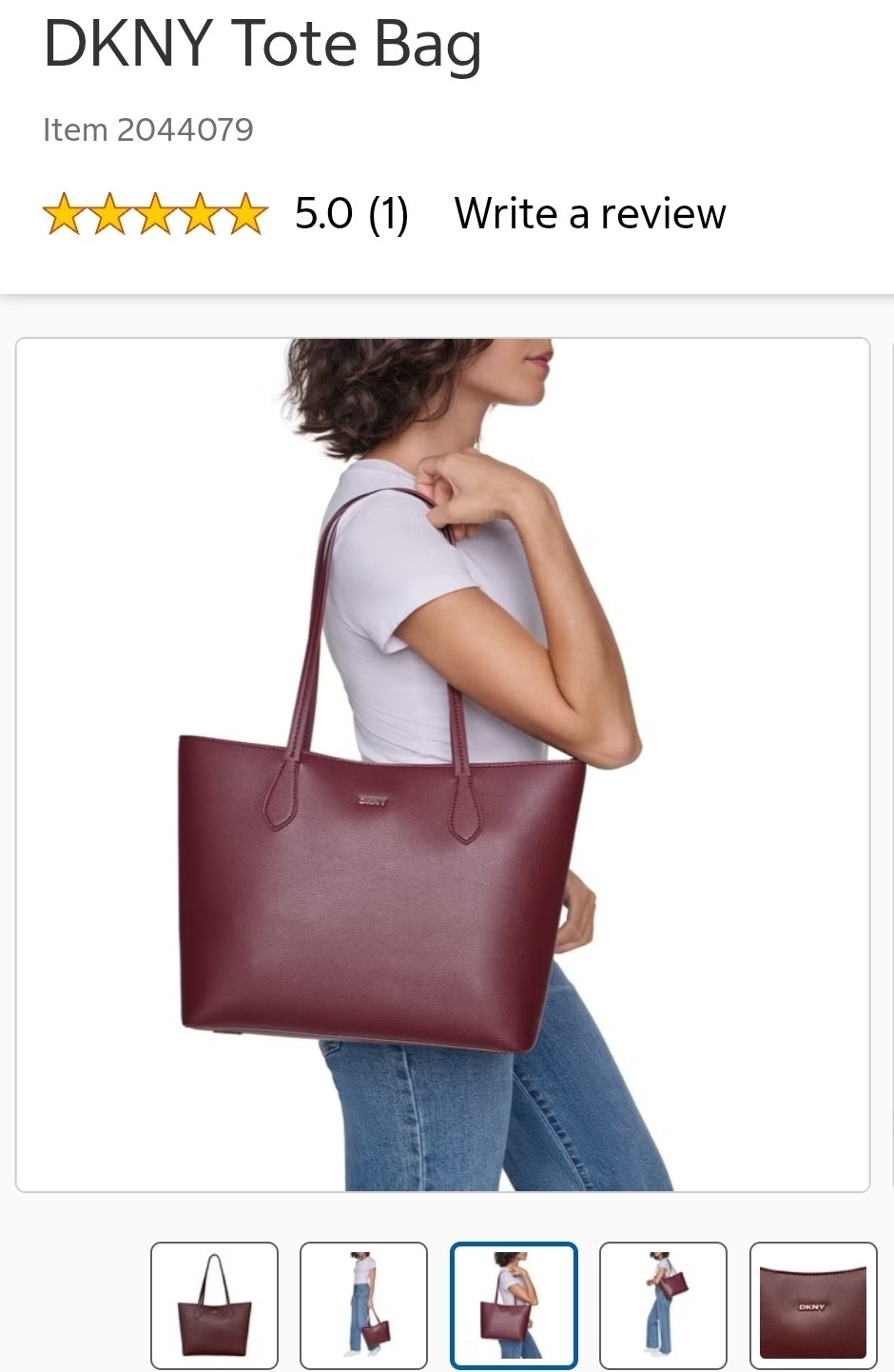 DKNY Tote Bag