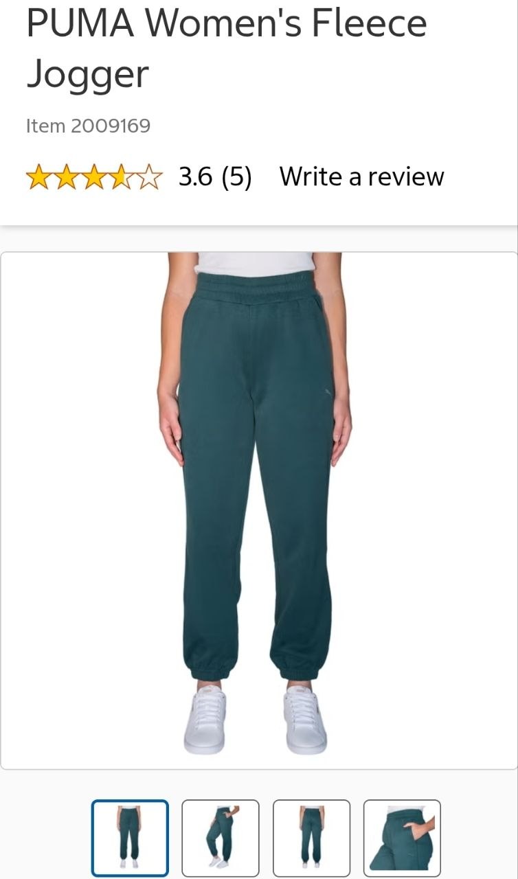 PUMA Women's Fleece Jogger