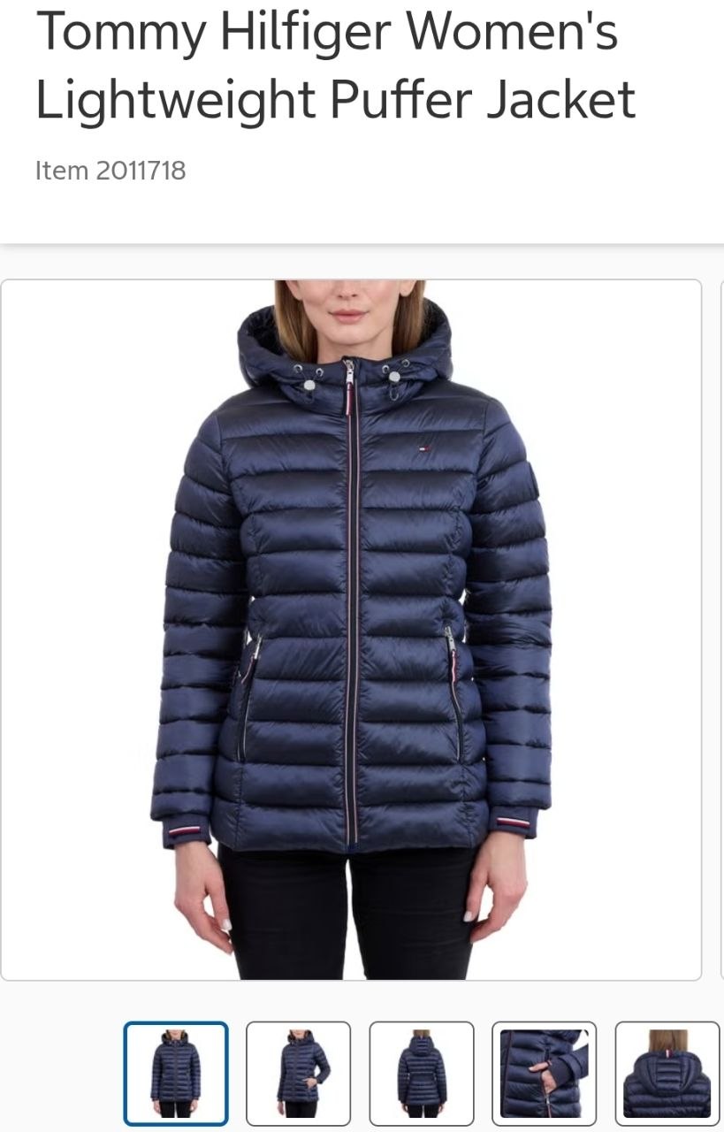 Tommy Hilfiger Women's Lightweight Puffer Jacket